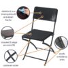 PEREL -FP165R -Chaise Pliante