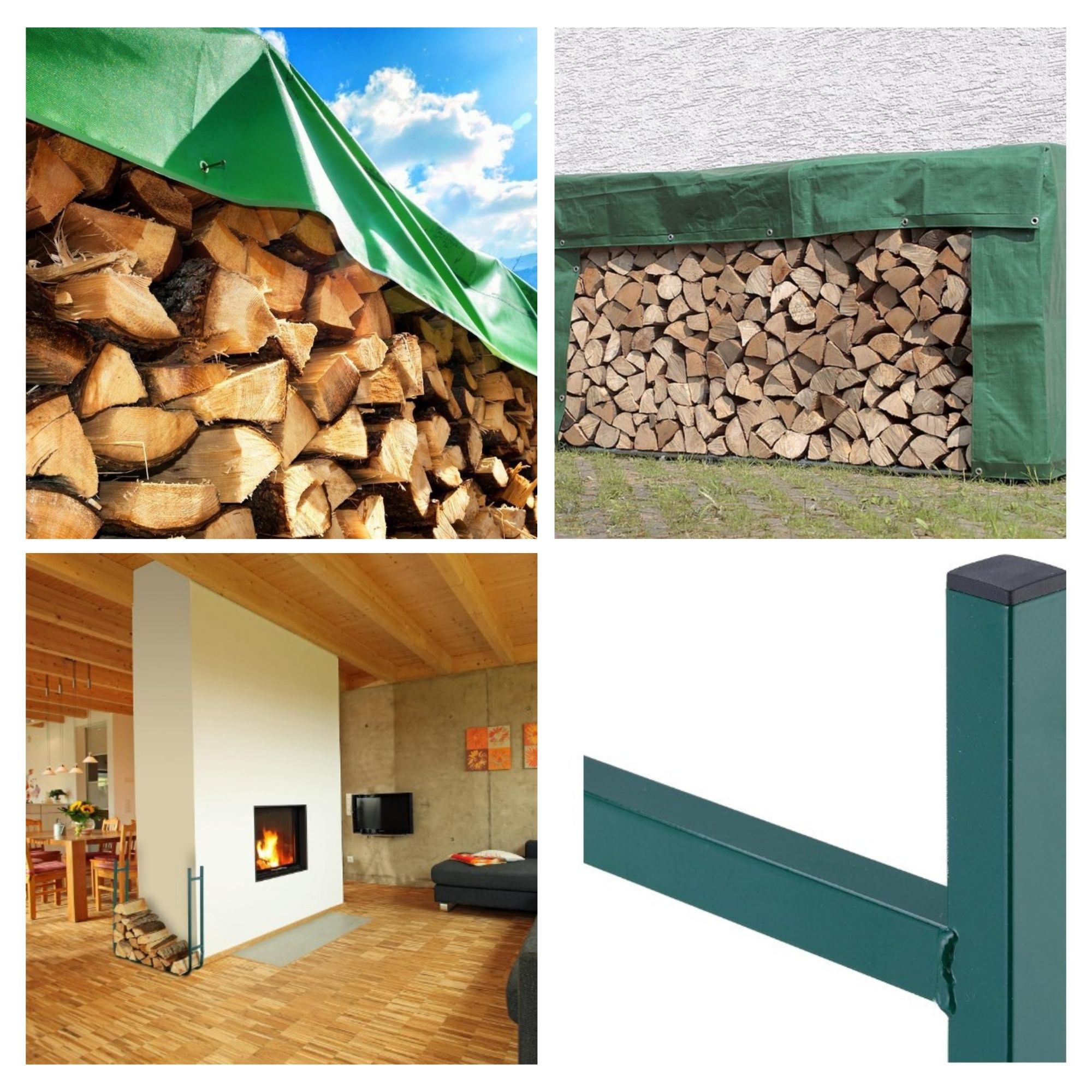 TOOLLAND -QT123 -Rangement Bûches de Bois